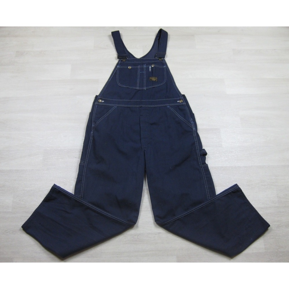 Vintage 70s Sears Tradewear Overalls Mens 35x28.5 Carpenter Workwear Union‎ Made